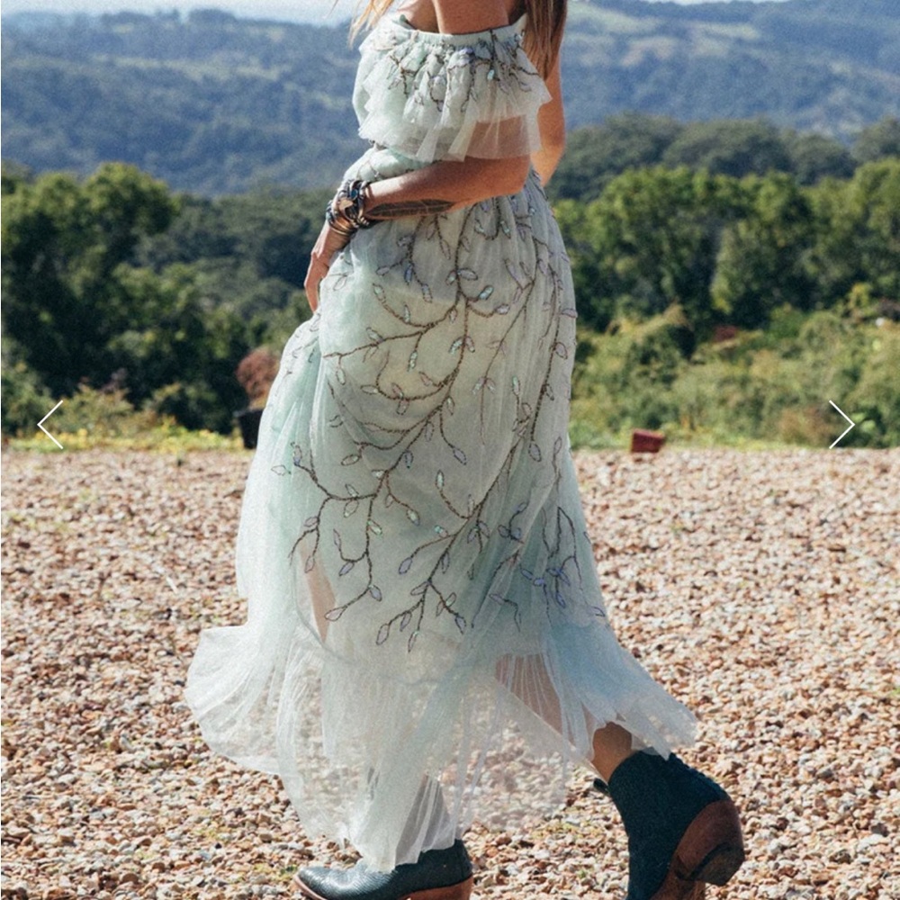 Chasing Unicorns Cajun Moon Tulle Maxi Dress - Picture 2 of 15